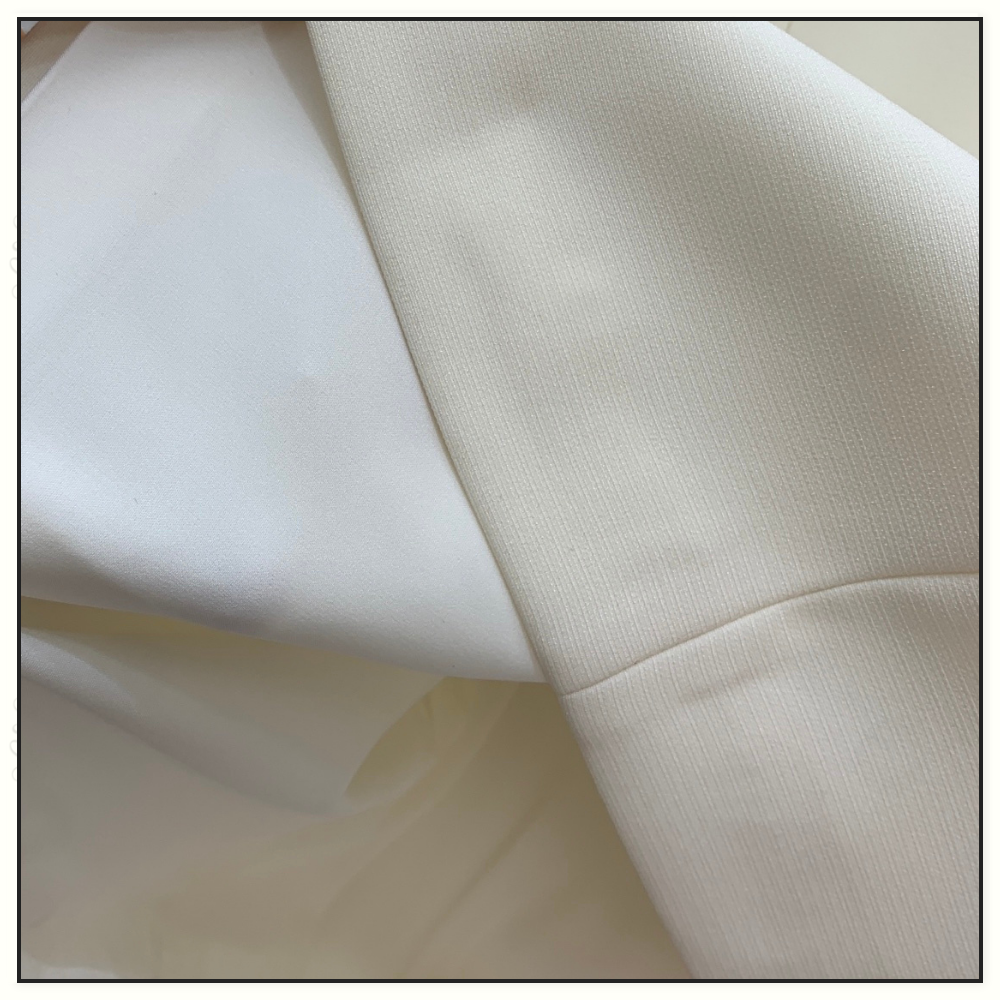 BOW KNOT SEQUINED APPLIQUÉ PATCH DRESS