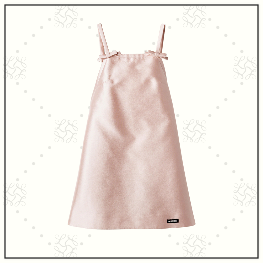 SILK & WOOL MINI DRESS