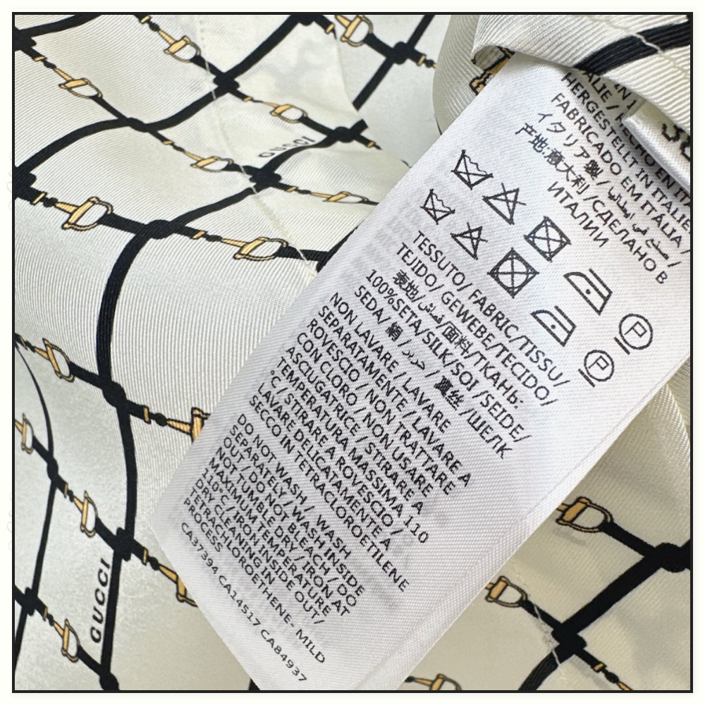 PRINTED SILK TWILL SHIRT