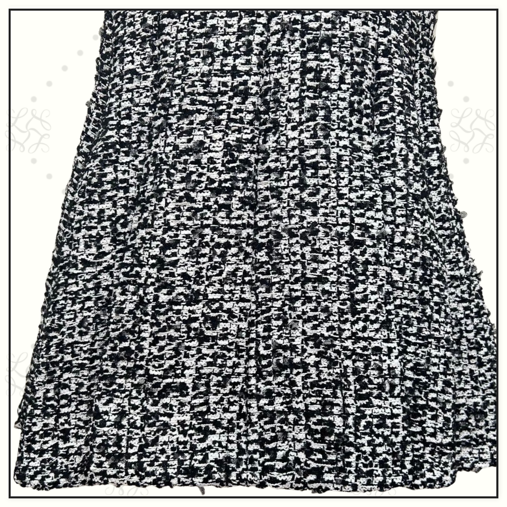 ZIP FRONT FLARED MINI DRESS