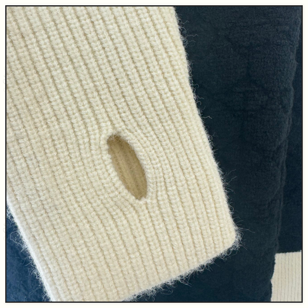 MACROCANNAGE ZIPPED CARDIGAN