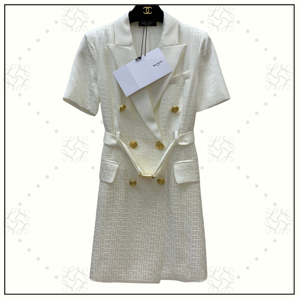 DOUBLE BREASTED BLAZER DRESS