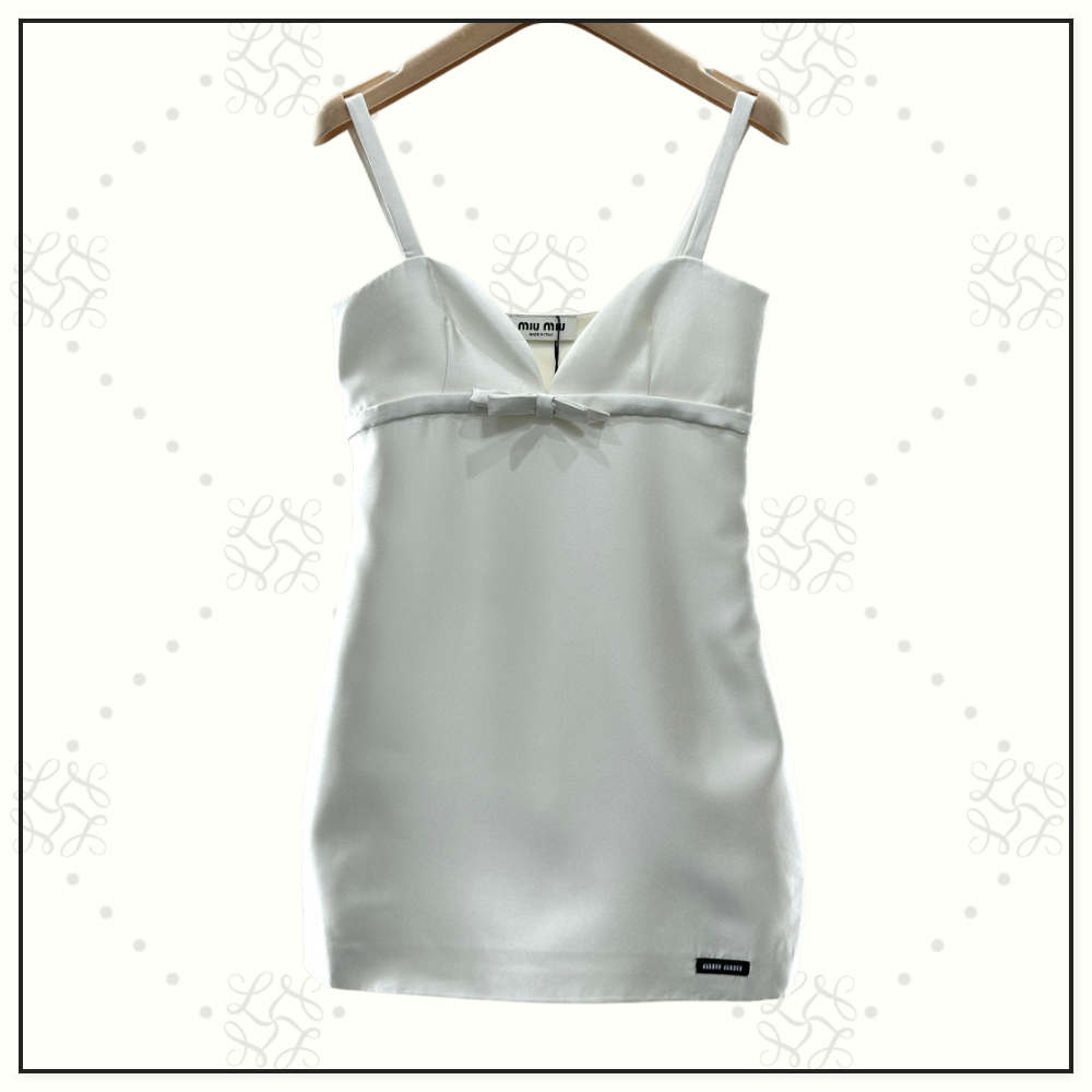 SILK & WOOL MINI DRESS