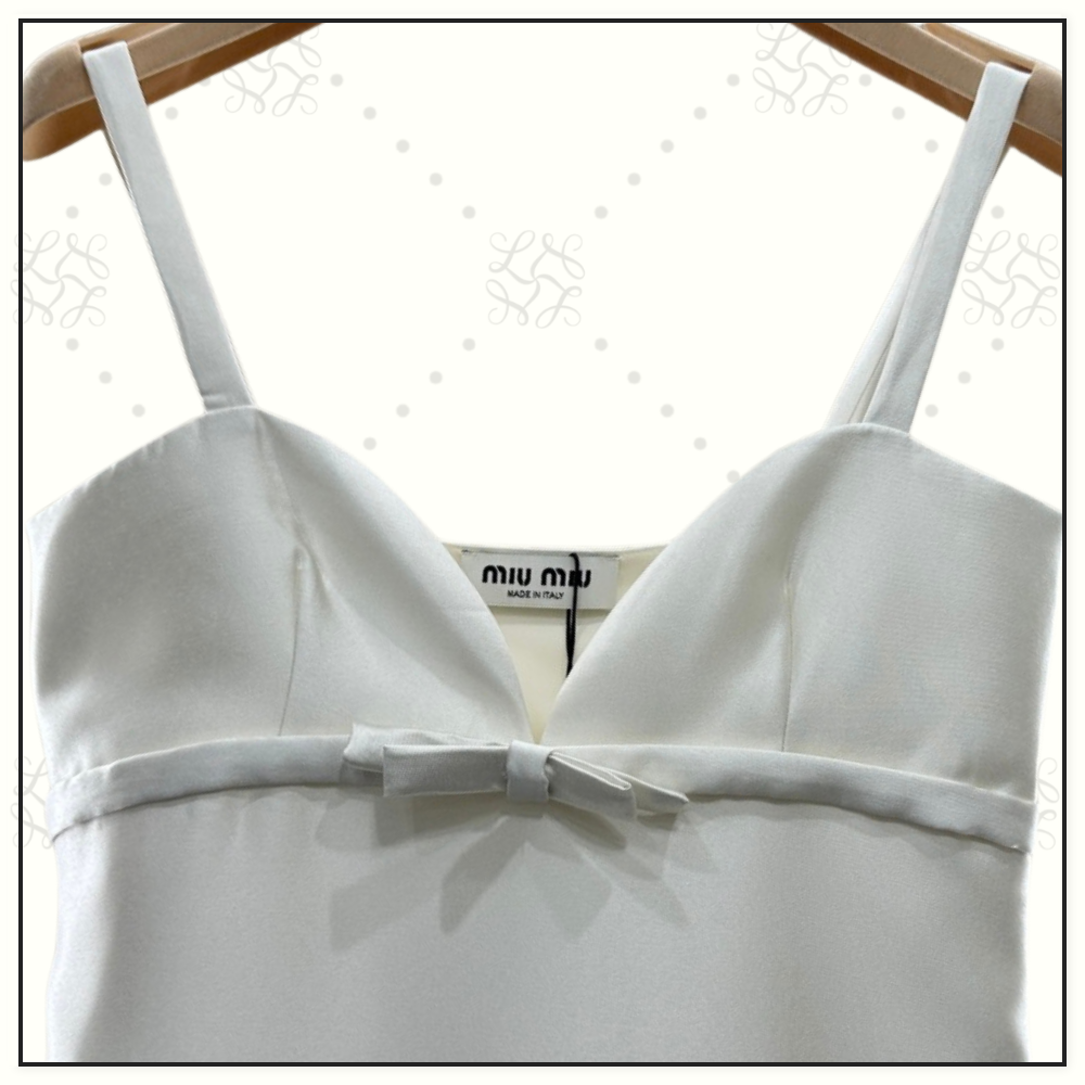 SILK & WOOL MINI DRESS