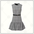 PRINCE OF WALES CHECK MINI DRESS