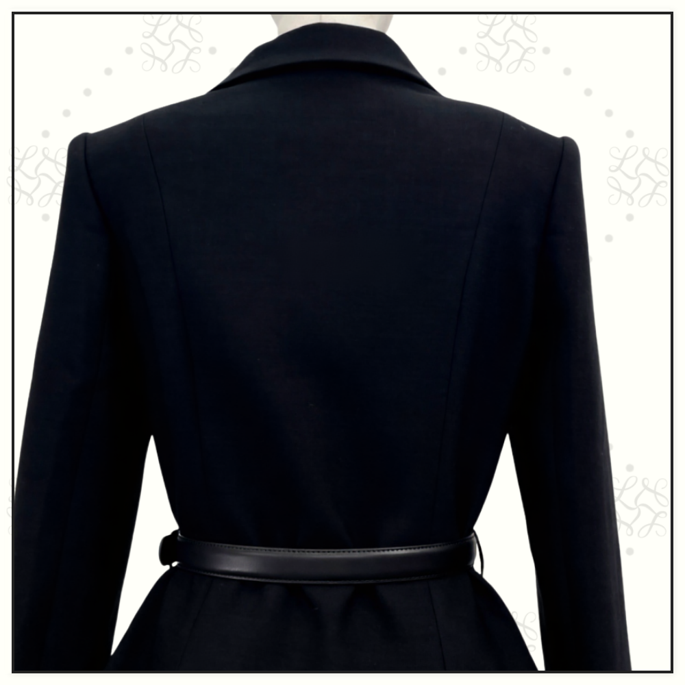 WOOL BLEND MINI DRESS