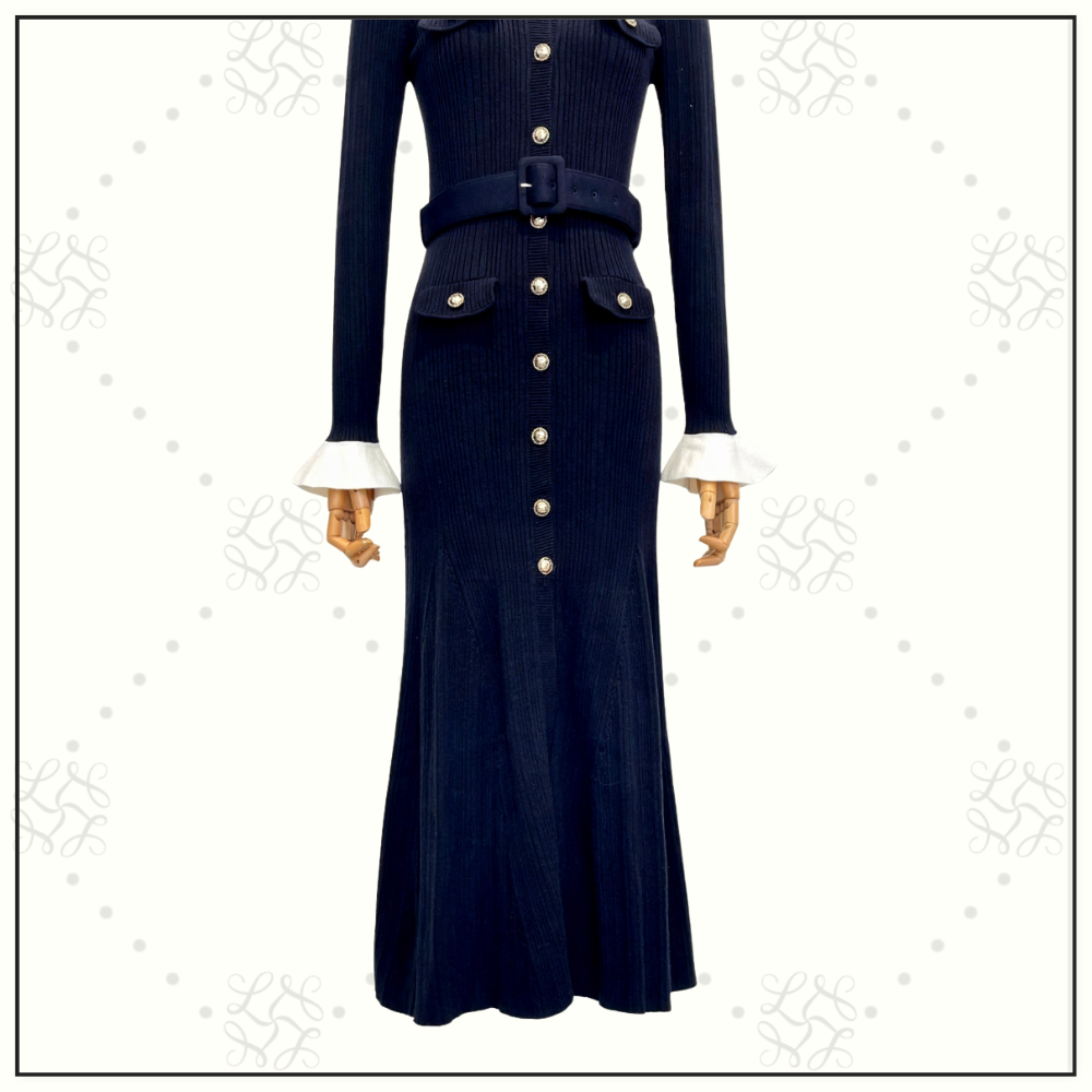 RIBBED KNIT MAXI DRESS