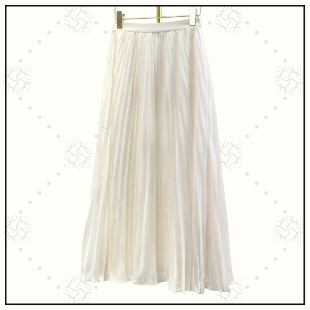 PLEATED GEORGETTE BOUCLE JACKET & MIDI DRESS