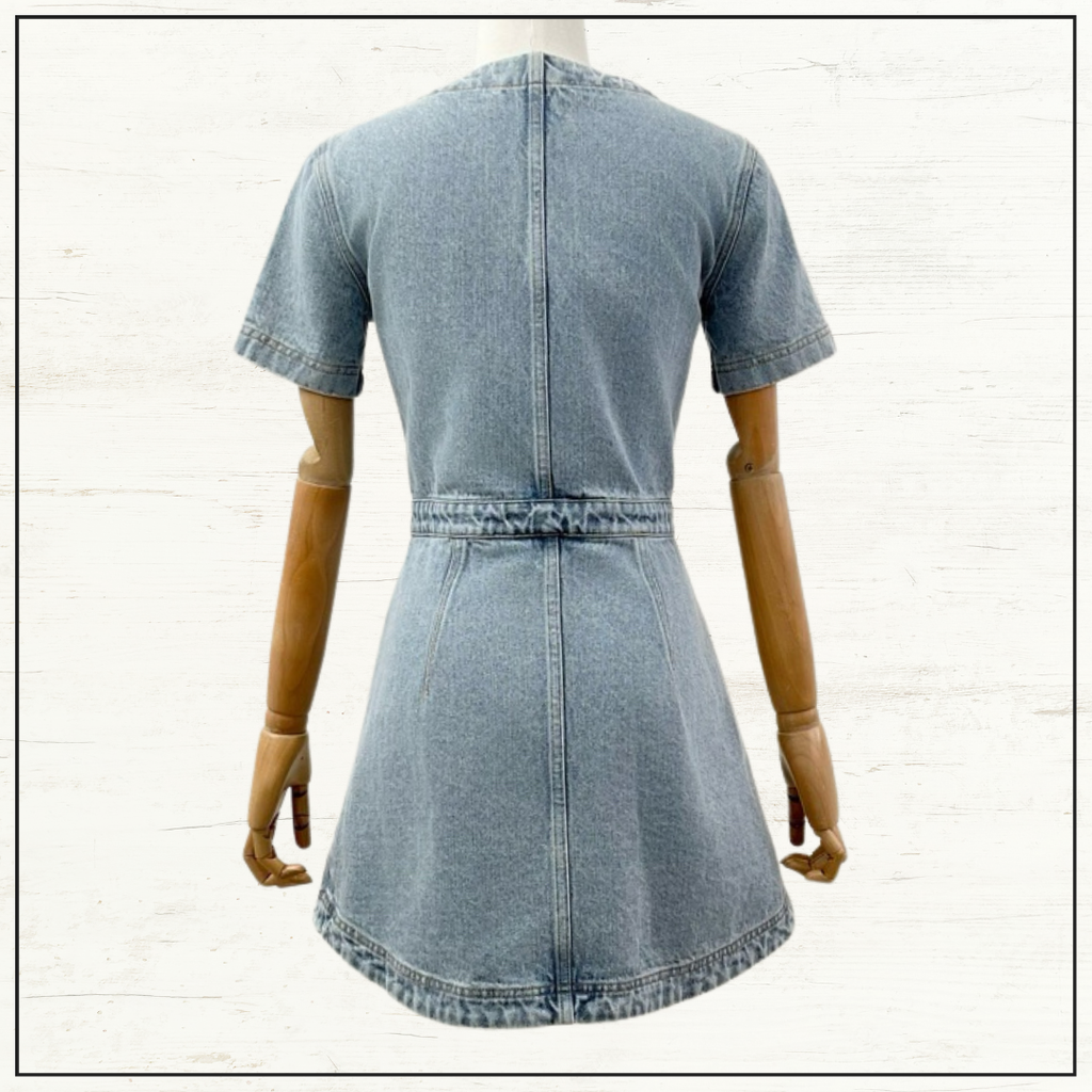 DENIM MINI DRESS