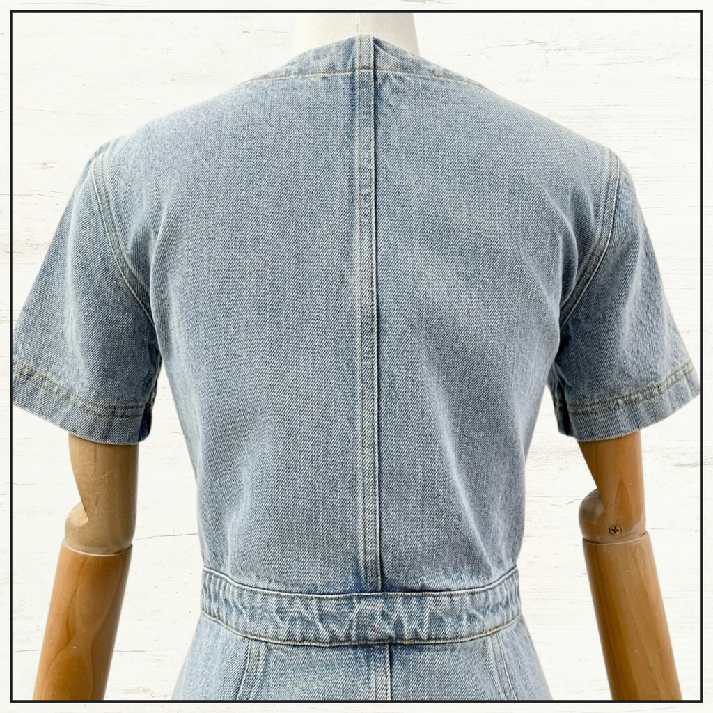 DENIM MINI DRESS