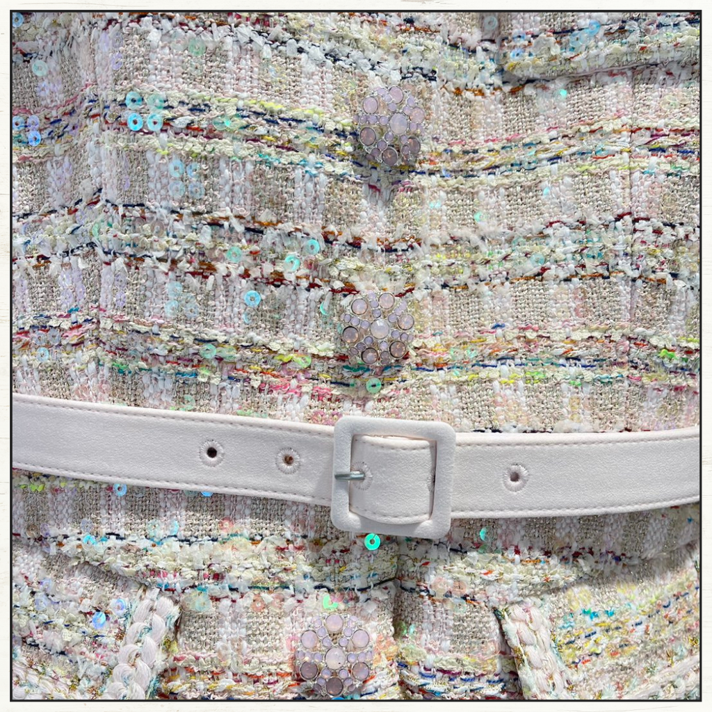 EMBELLISHED MIDI DRESS