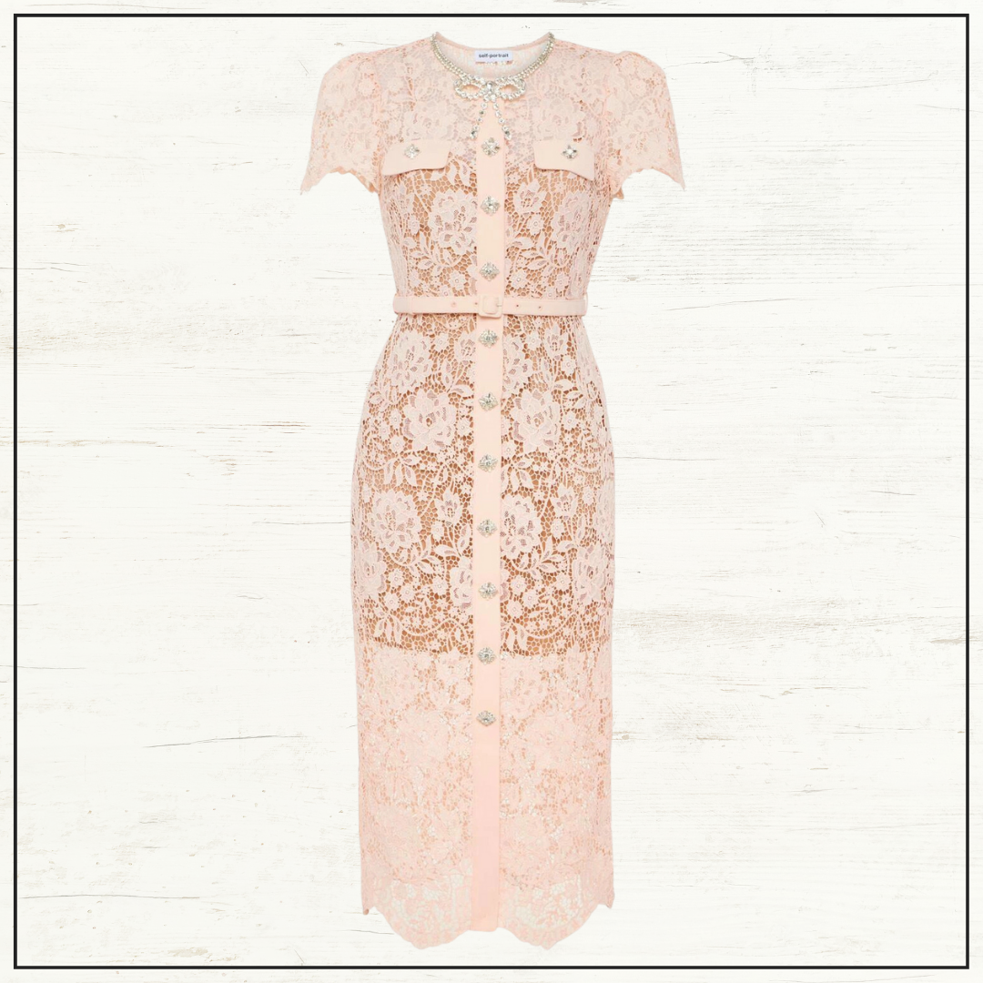 EMBELLISHED MIDI DRESS