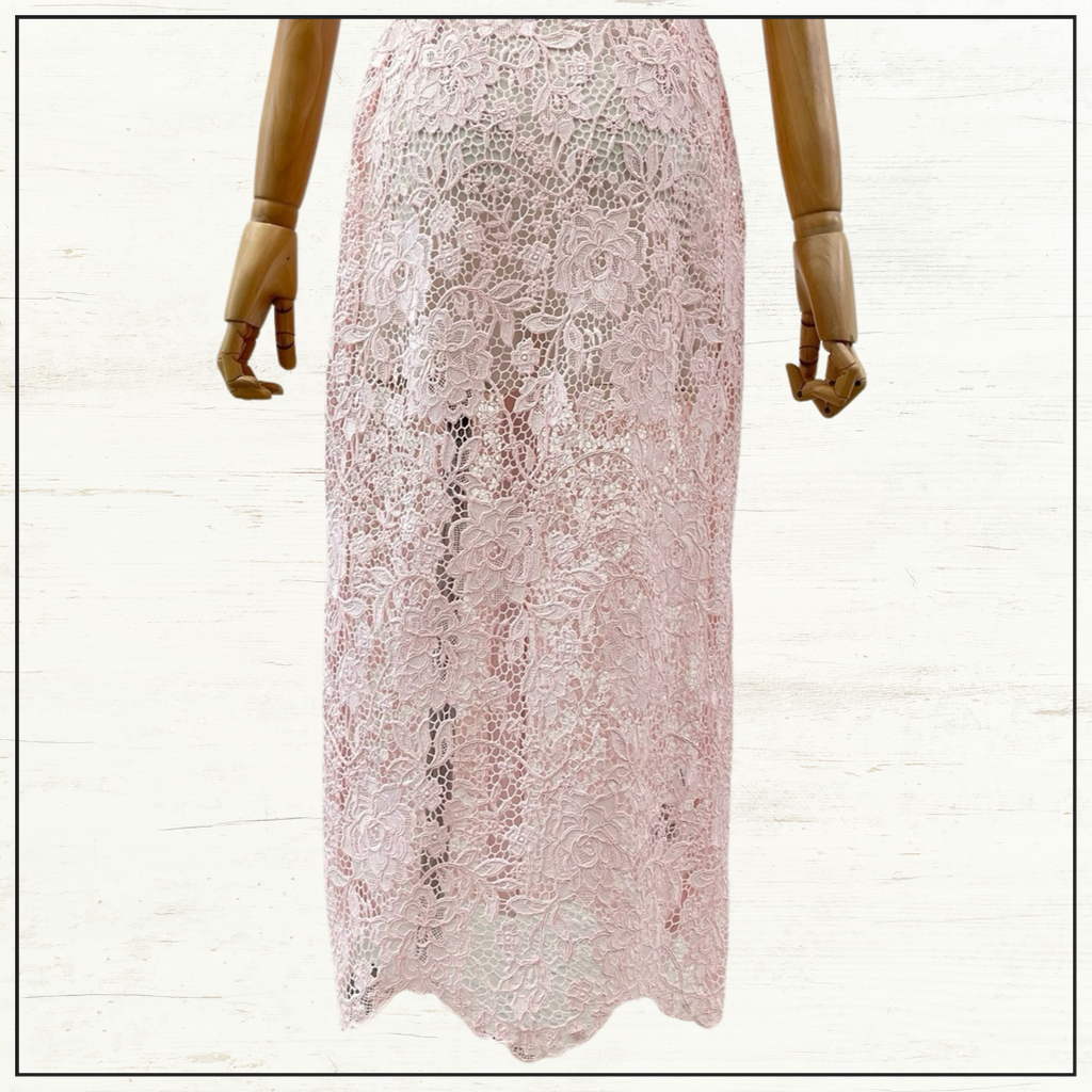 EMBELLISHED MIDI DRESS