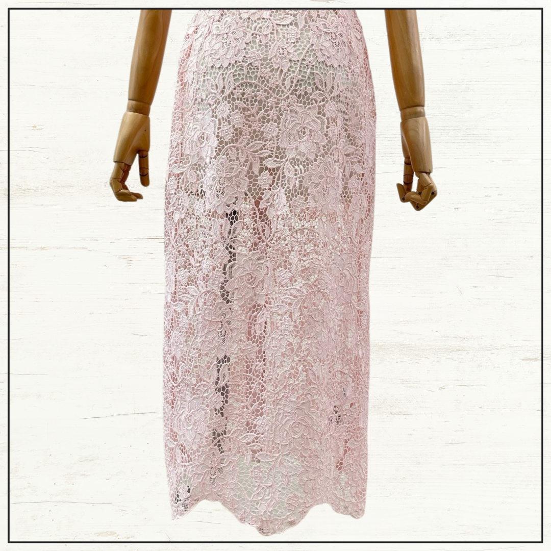 EMBELLISHED MIDI DRESS