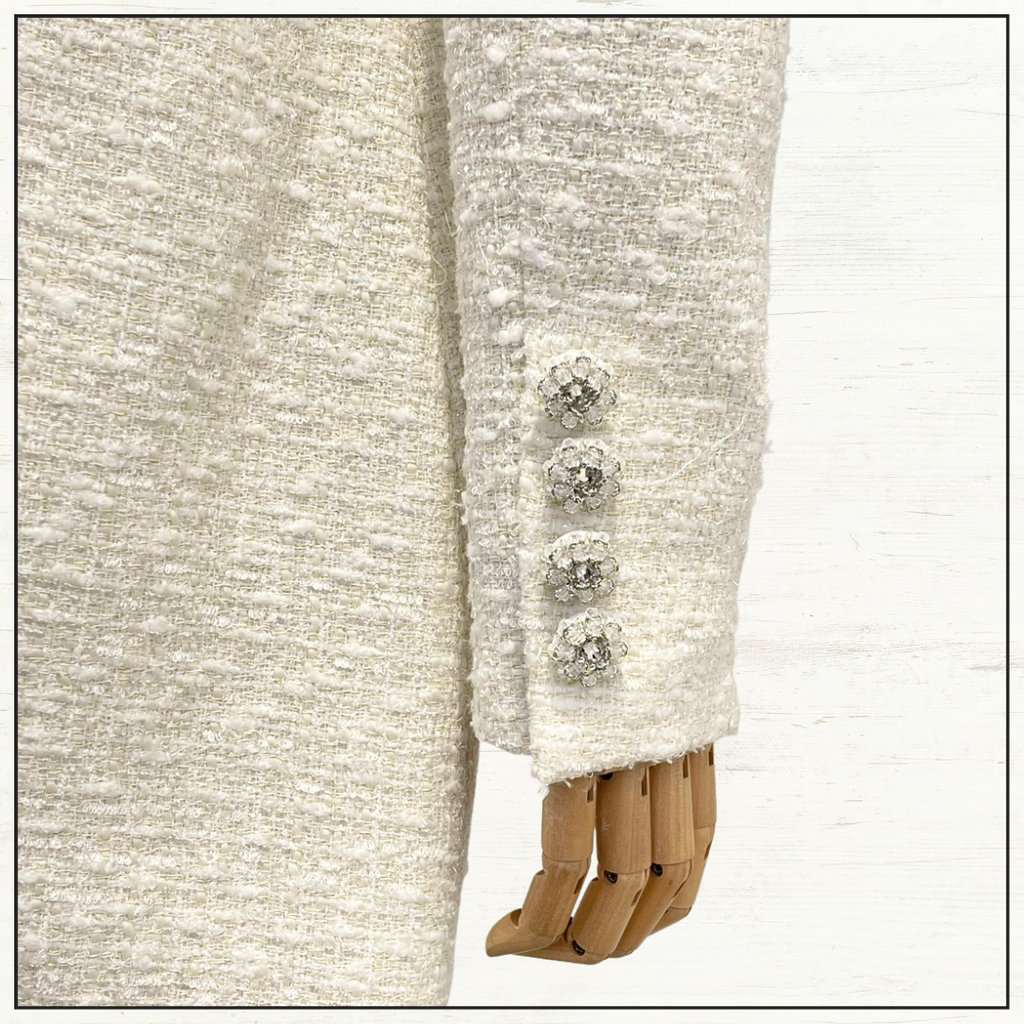 BOUCLE TWEED MINI DRESS