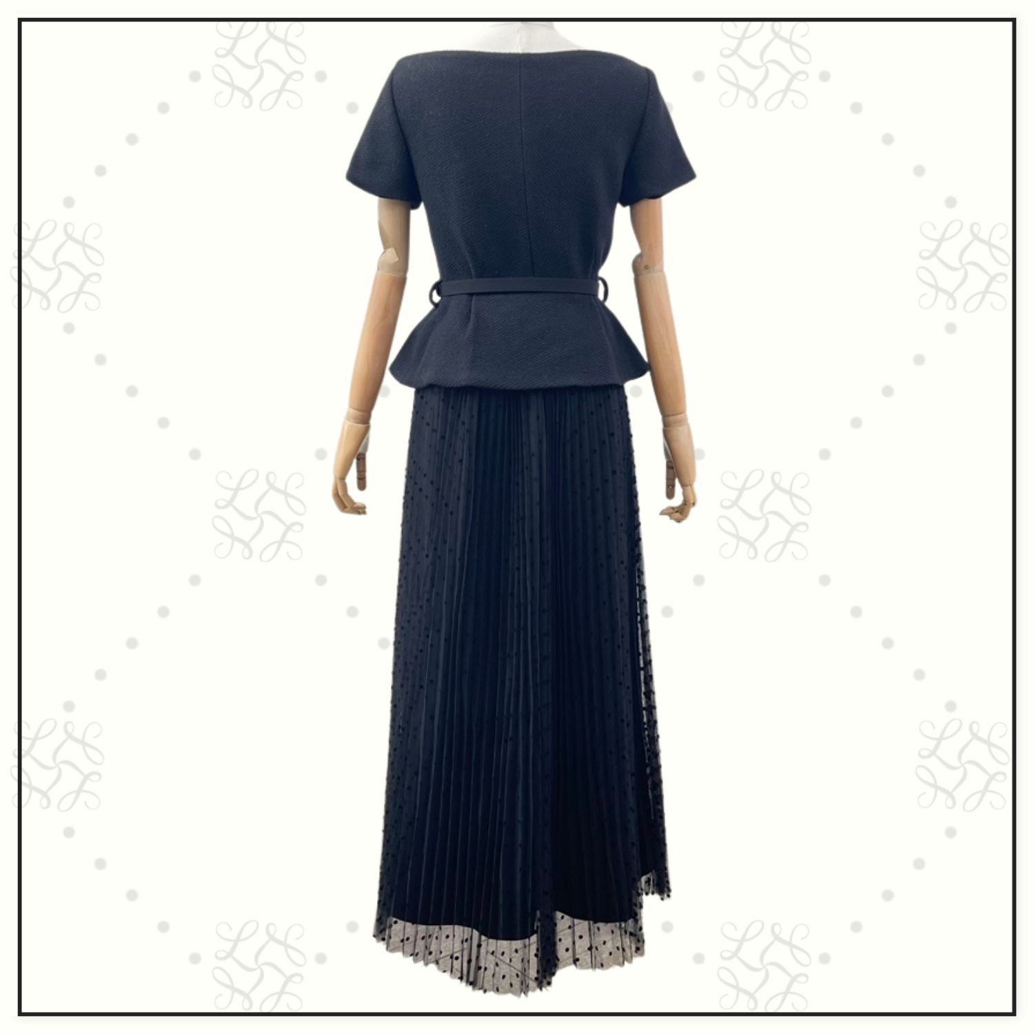 OFF SHOULDER MIDI DRESS