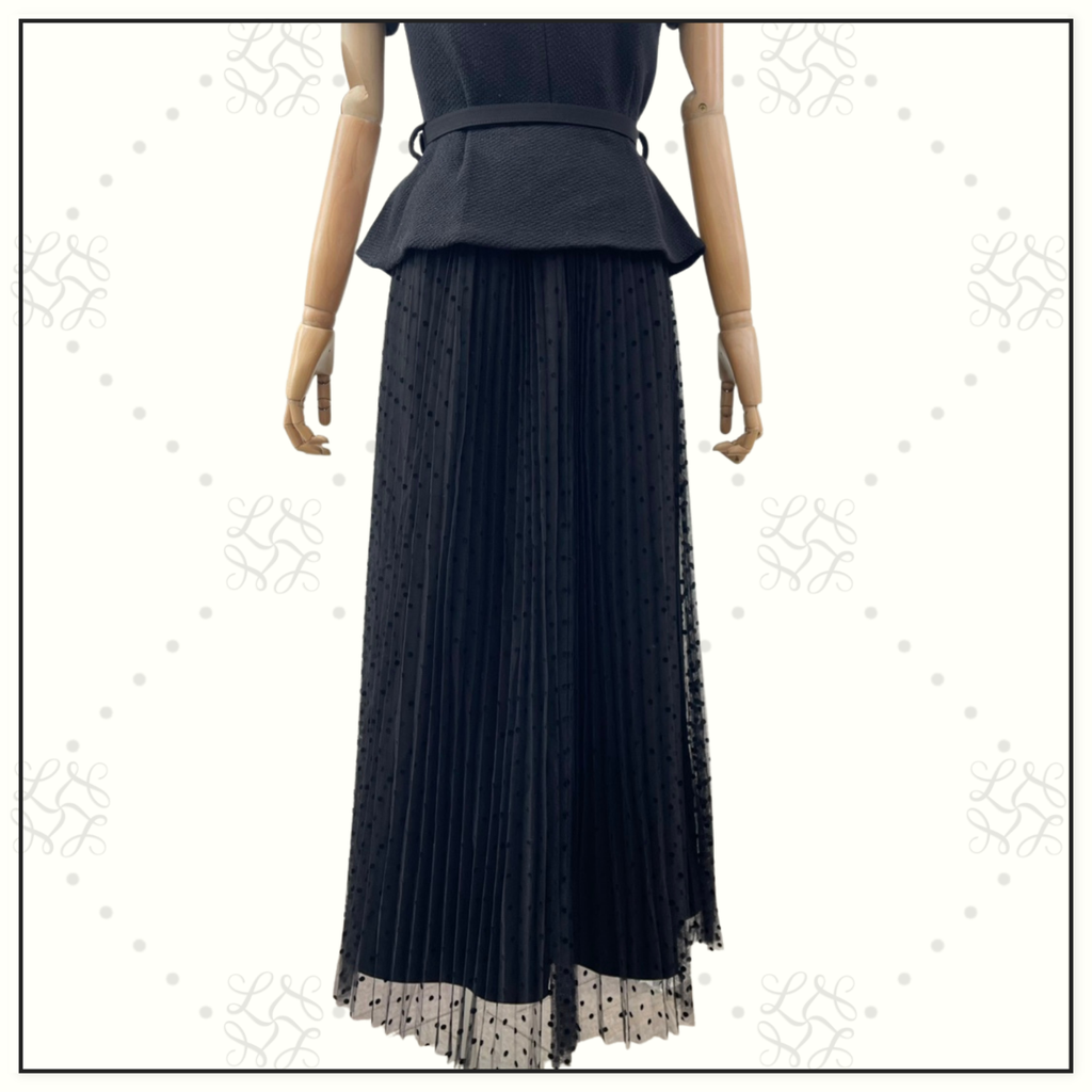 OFF SHOULDER MIDI DRESS