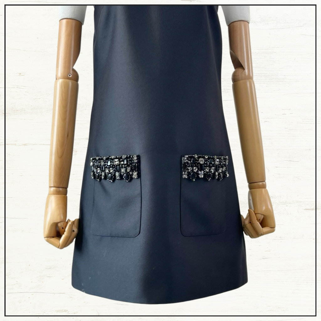 EMBELLISHED MINI DRESS