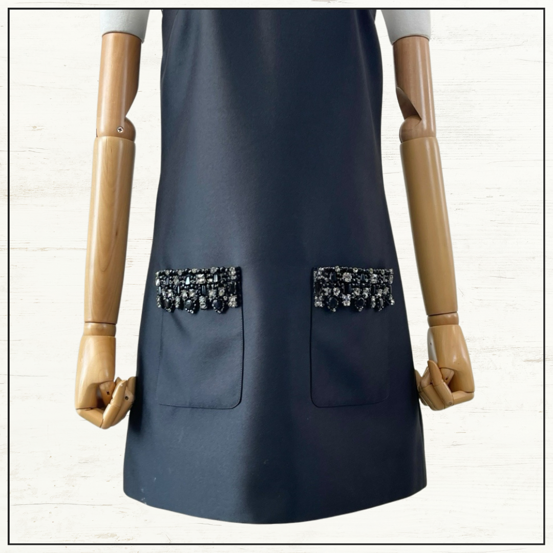 EMBELLISHED MINI DRESS