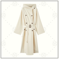 WOOL & CASHMERE BRIVEL HOODED COAT