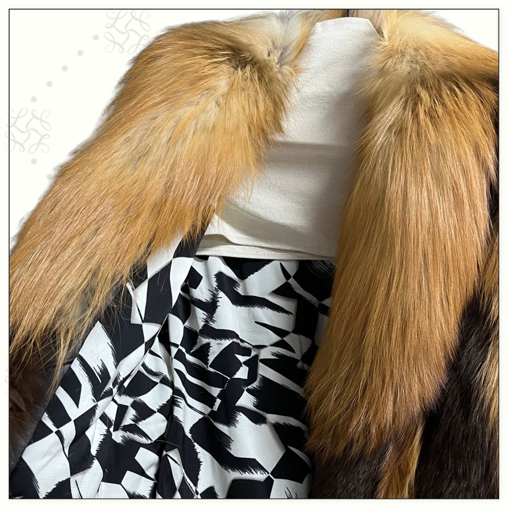 FOX FUR SHORT COAT