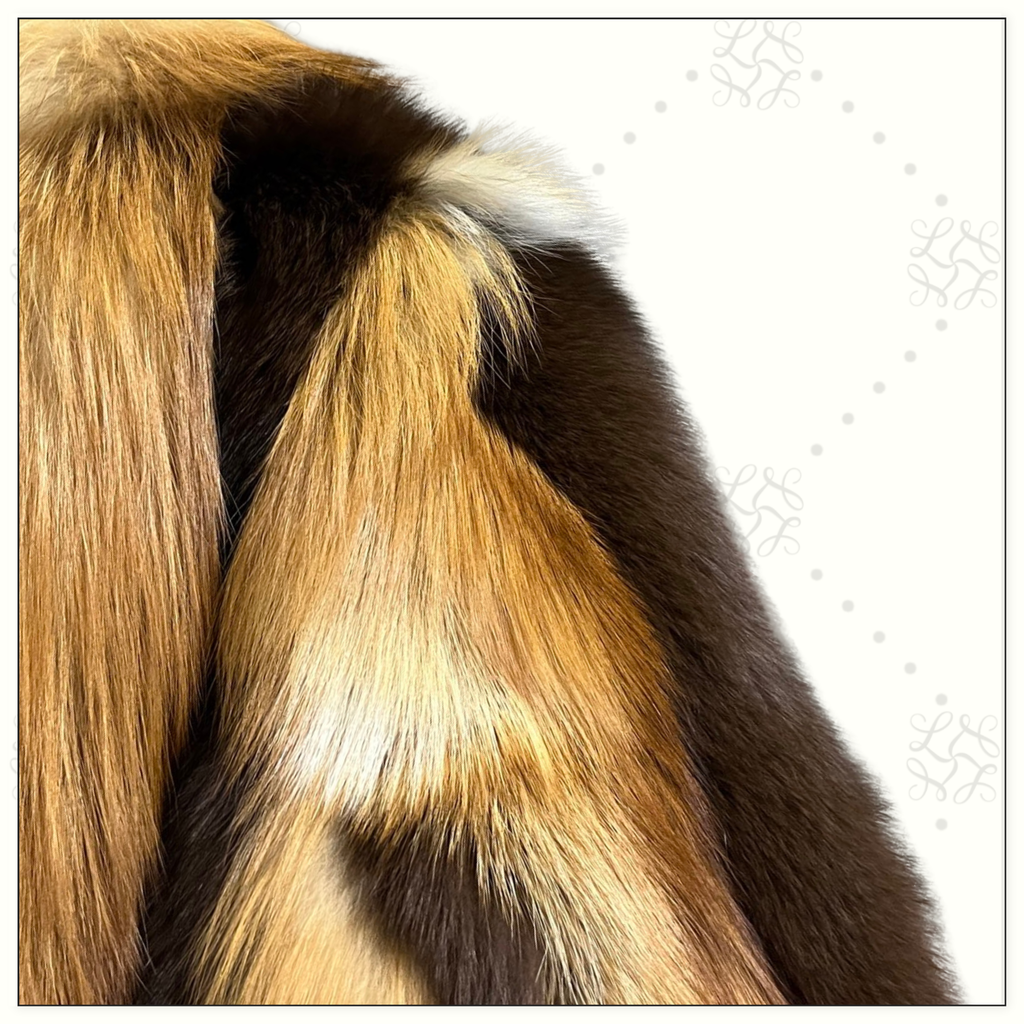 FOX FUR SHORT COAT