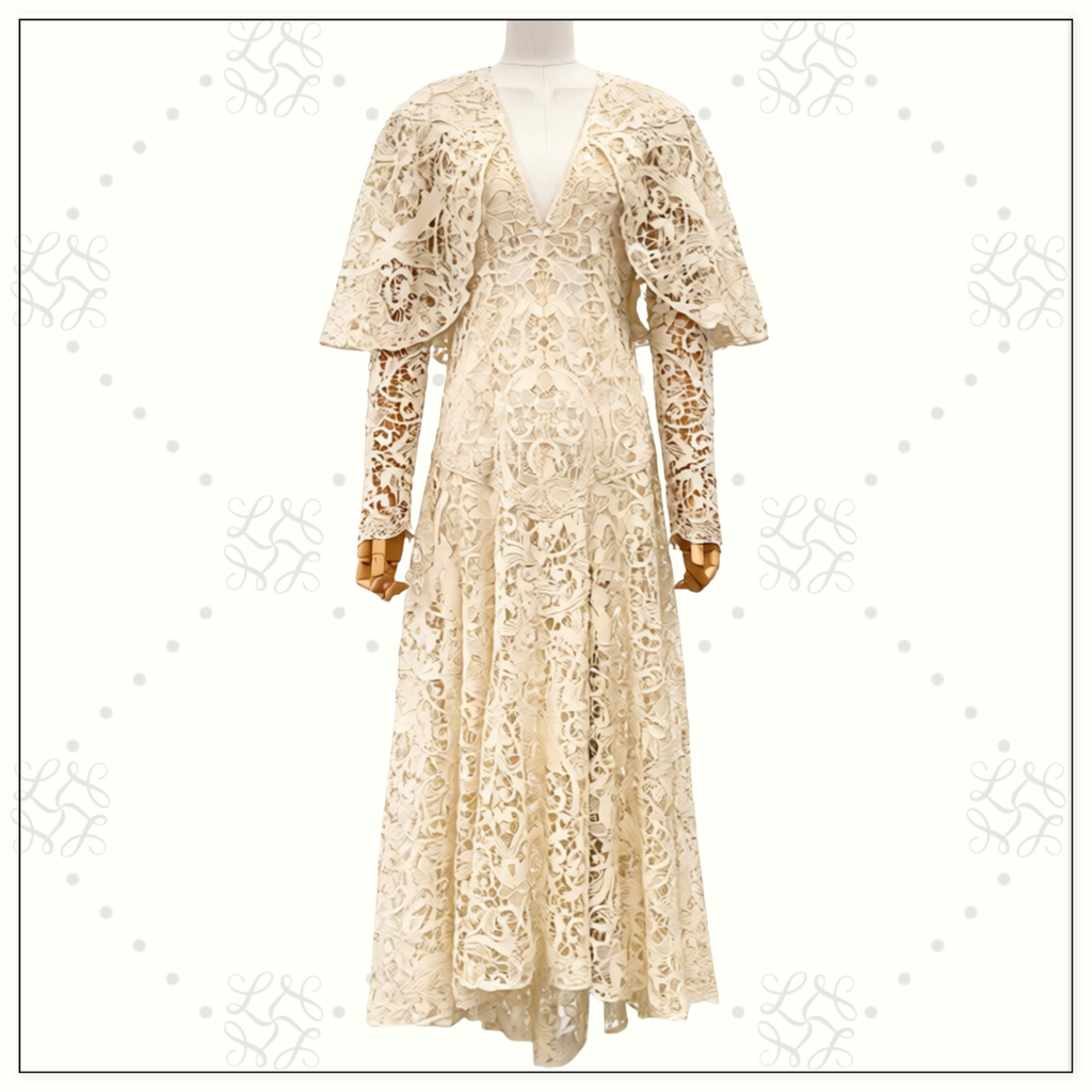MEMENTO BIRD LACE DRESS