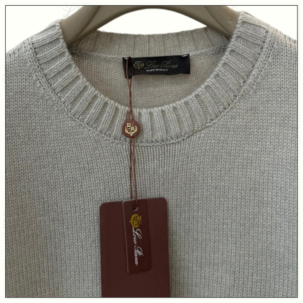 CASHMERE CREWNECK SWEATER