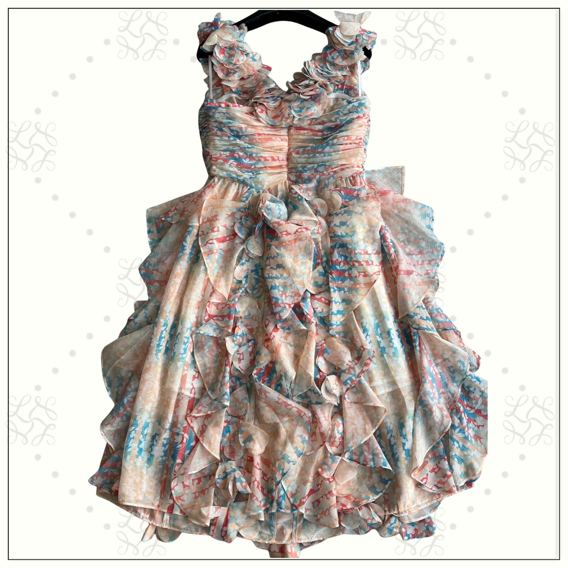 SILK CHIFFON DRESS