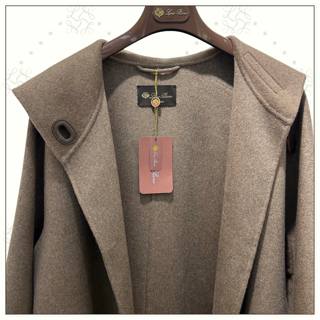 100% CASHMERE COAT