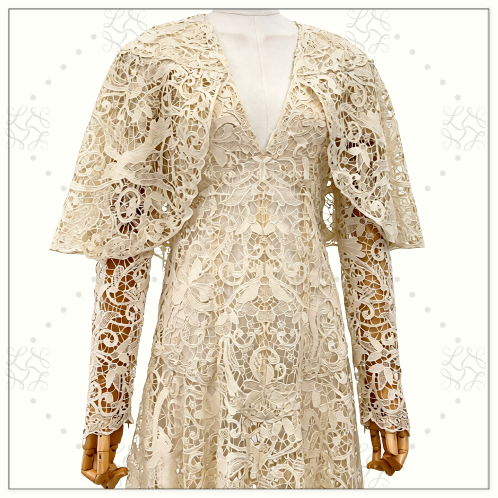 MEMENTO BIRD LACE DRESS