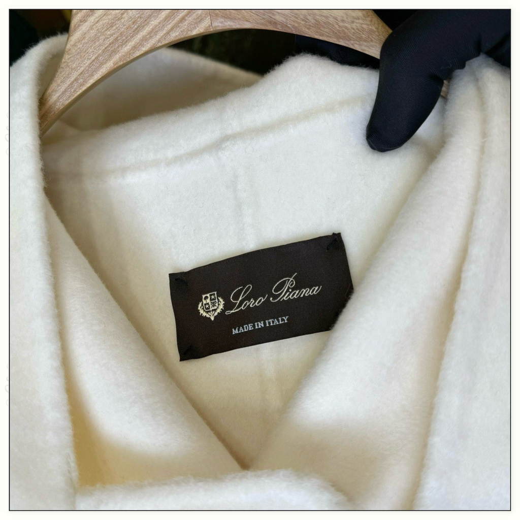 WOOL & CASHMERE BRIVEL HOODED COAT