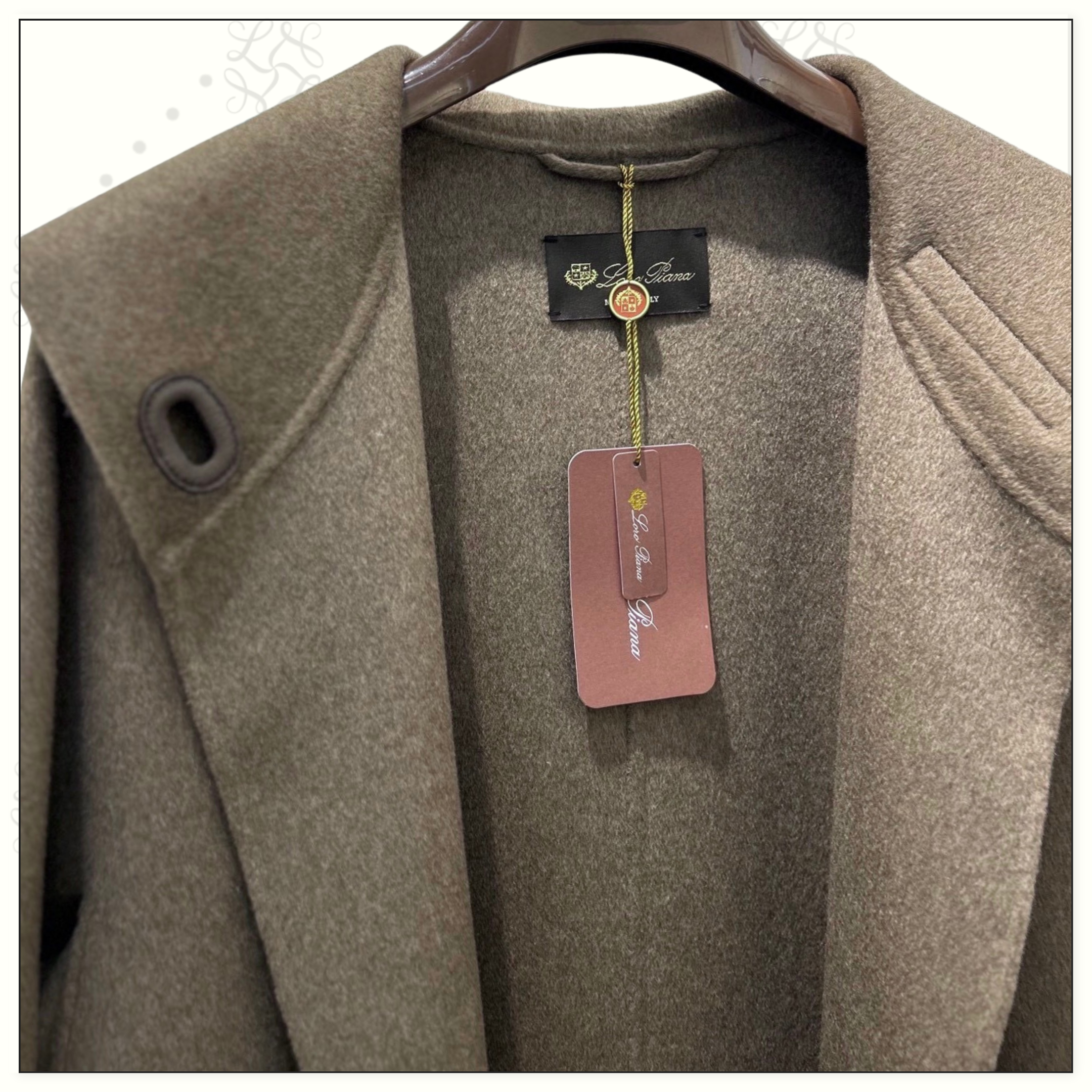 100% CASHMERE COAT