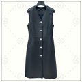 LEATHER VEST DRESS