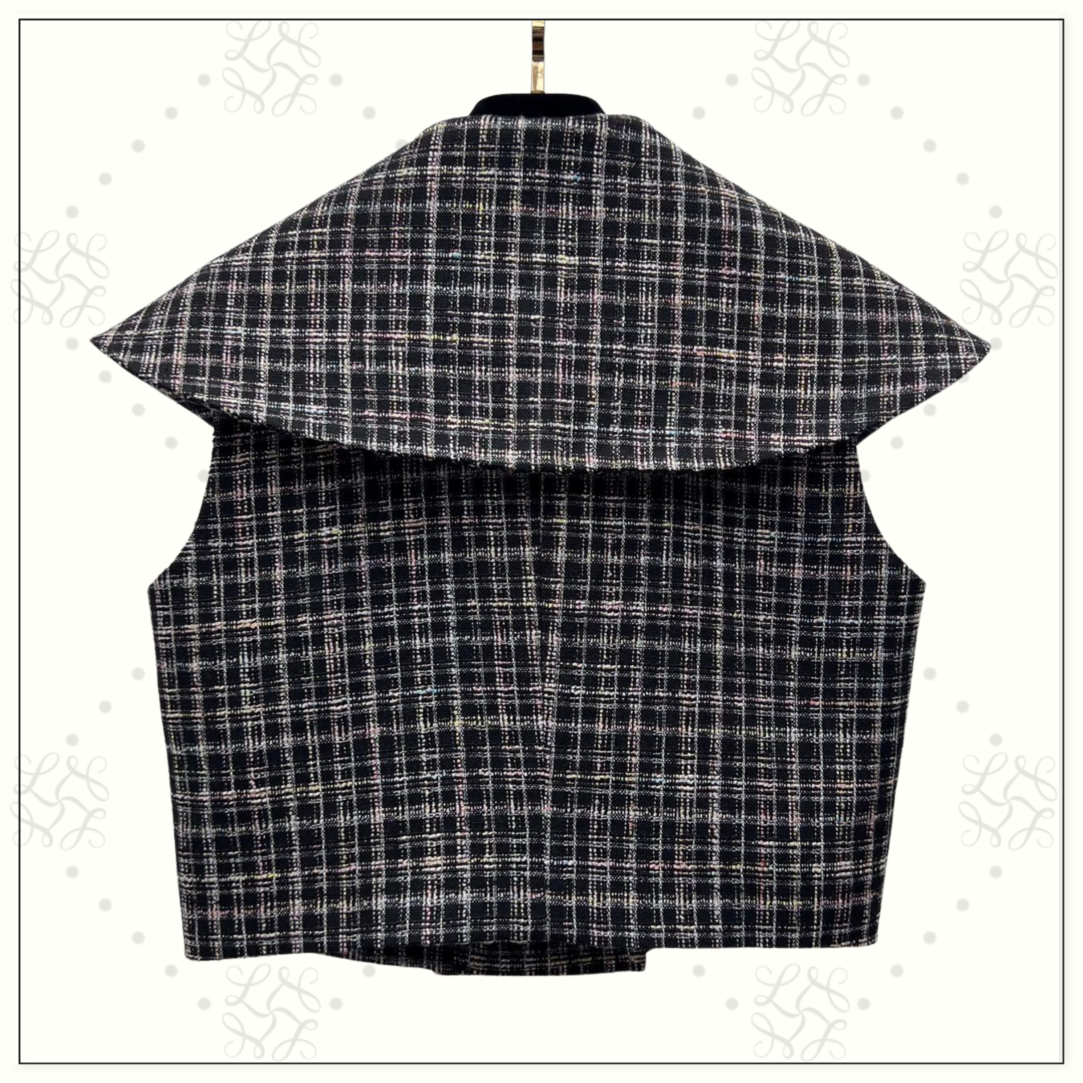 TWEED VEST  AND SKIRT