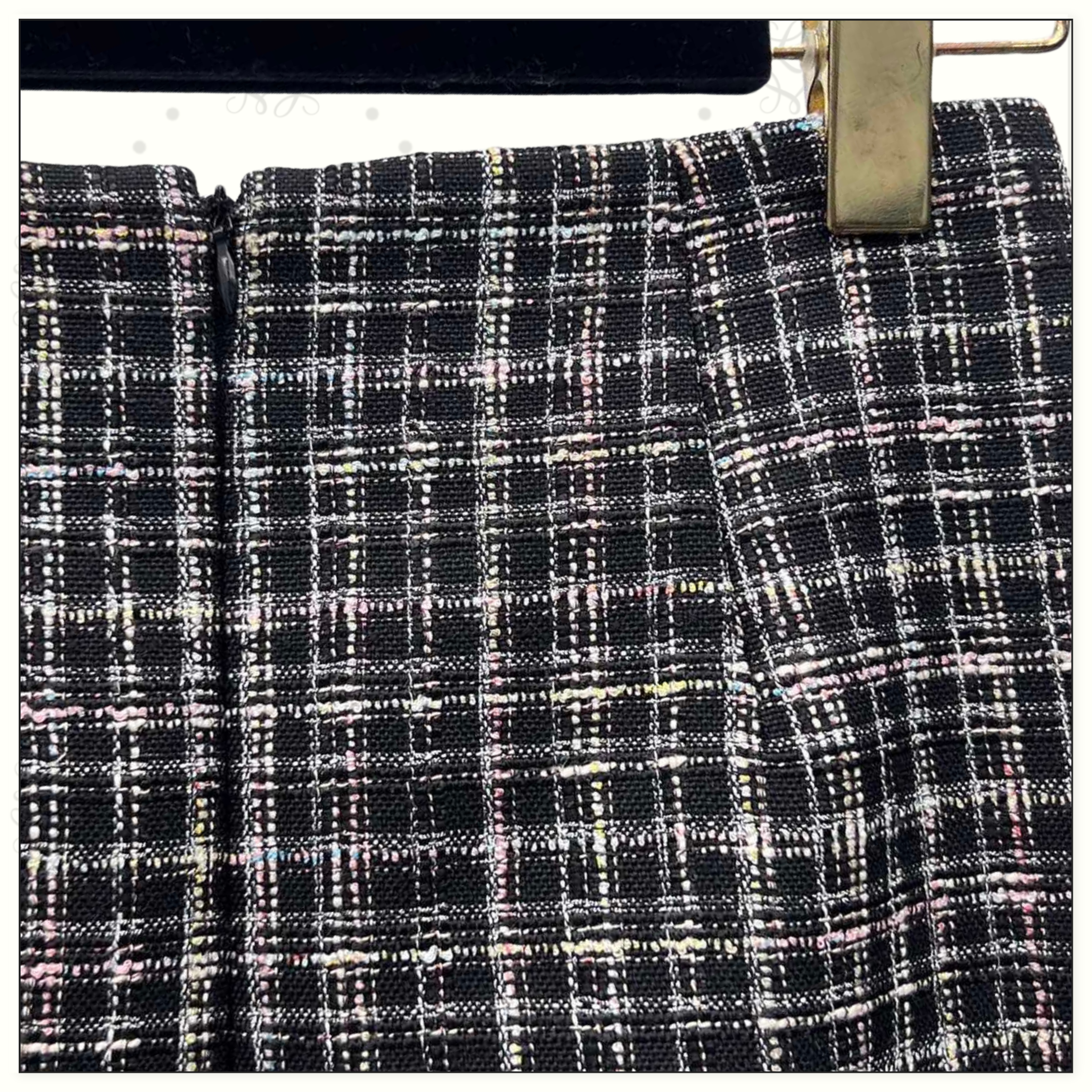 TWEED VEST  AND SKIRT