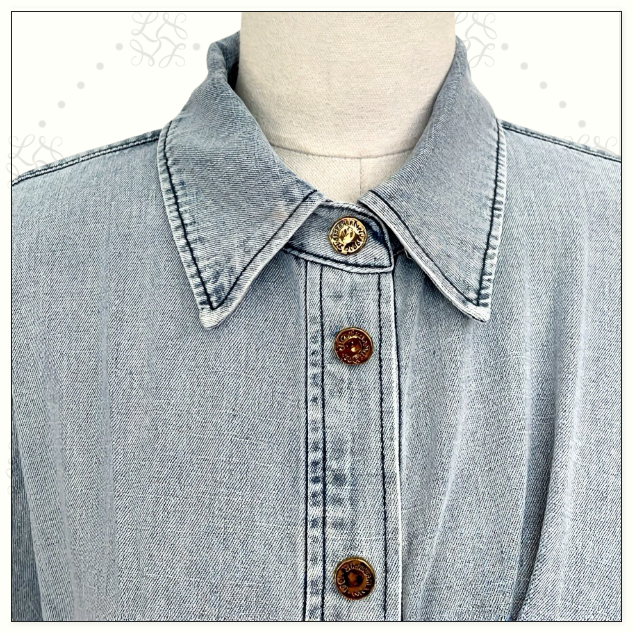 REBELLION DENIM WRAP MINI