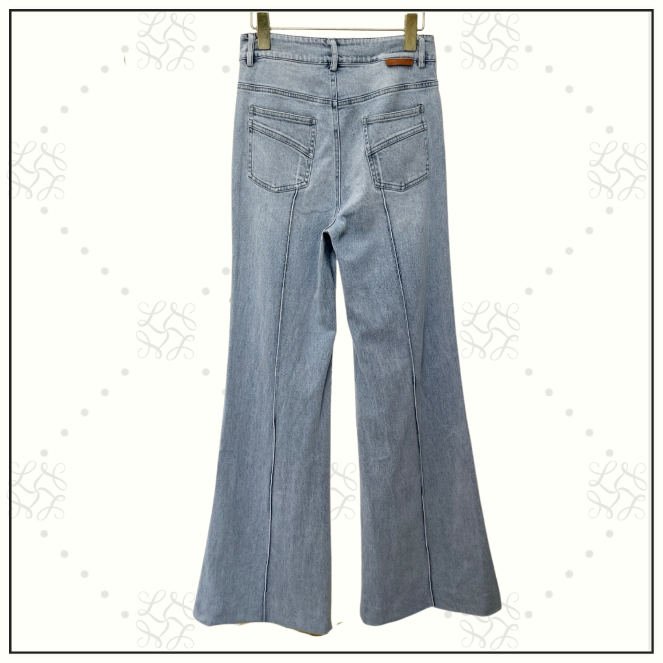 DENIM WIDE LEG JEAN