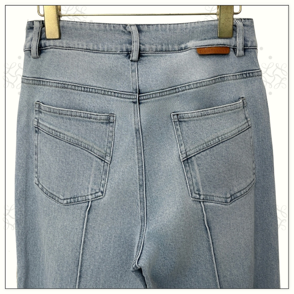 DENIM WIDE LEG JEAN