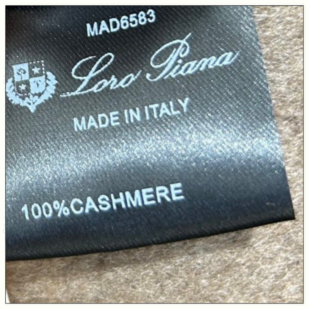 100% CASHMERE COAT