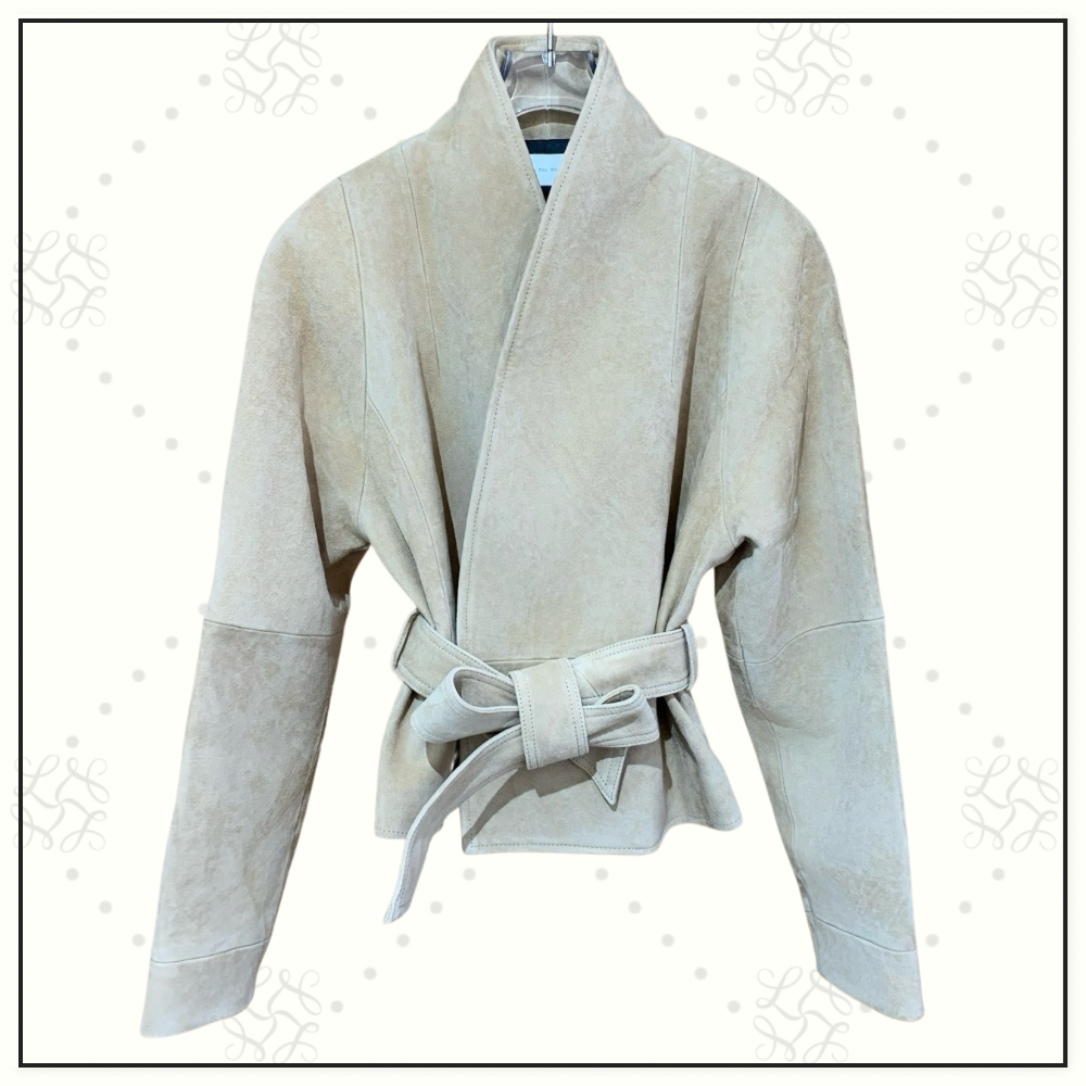 SUEDE KIMONO JACKET