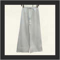 WIDE LEG DRAWSTRING TROUSERS
