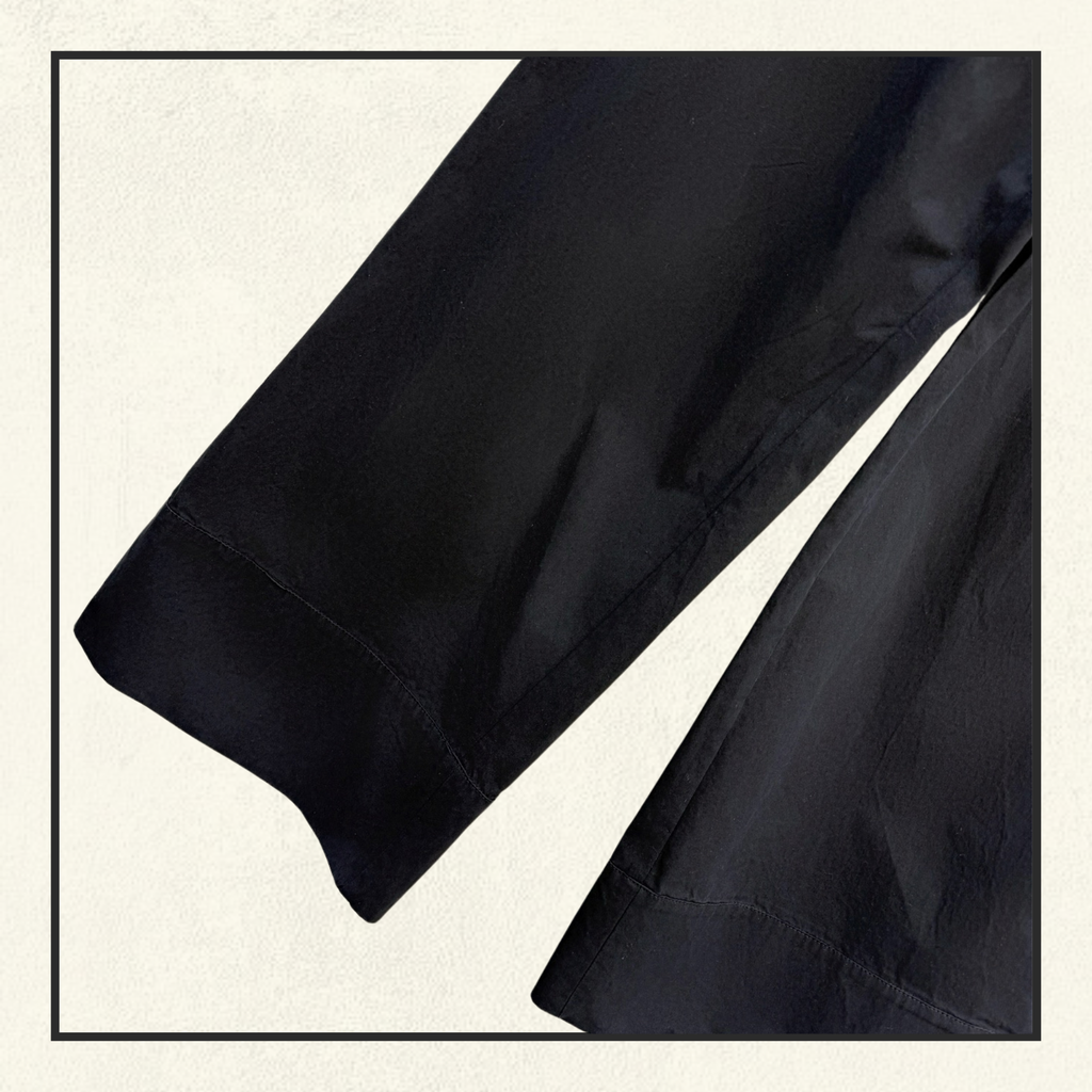 WIDE LEG DRAWSTRING TROUSERS
