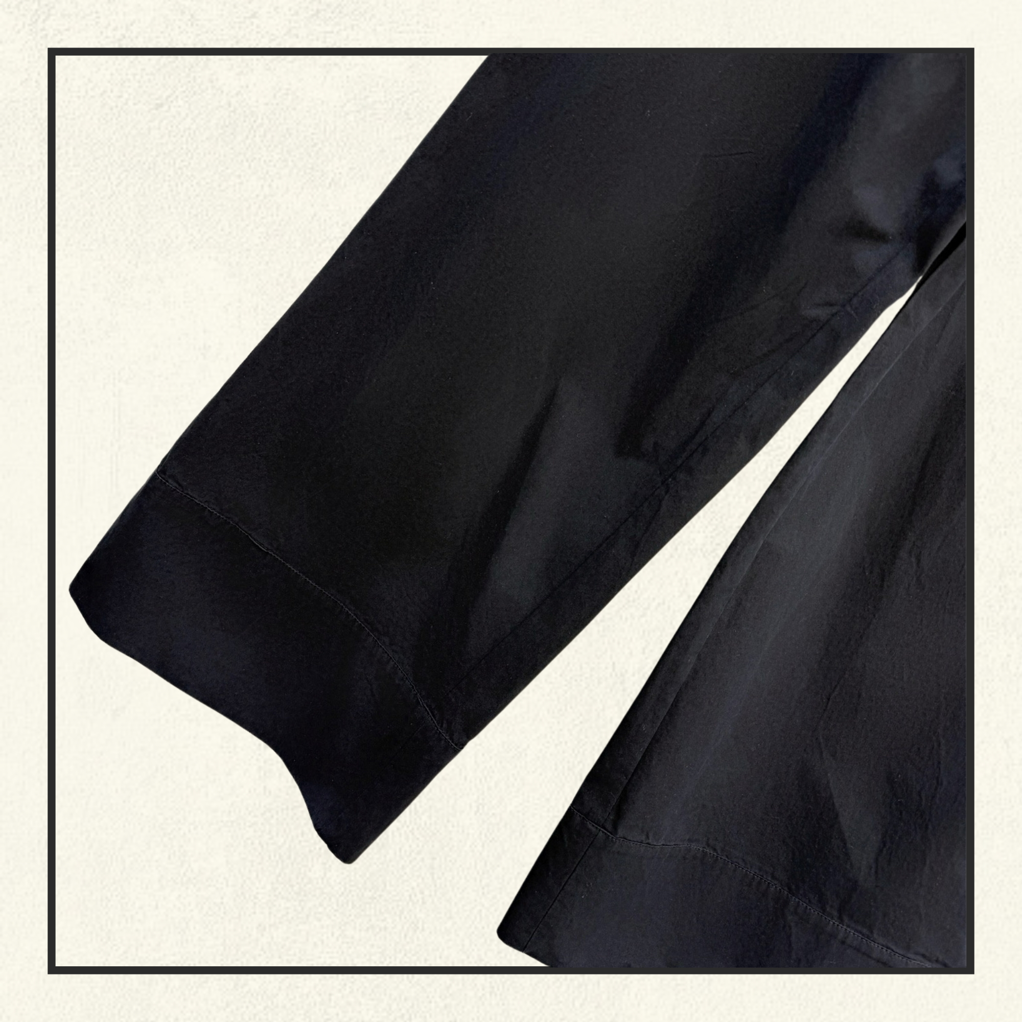 WIDE LEG DRAWSTRING TROUSERS