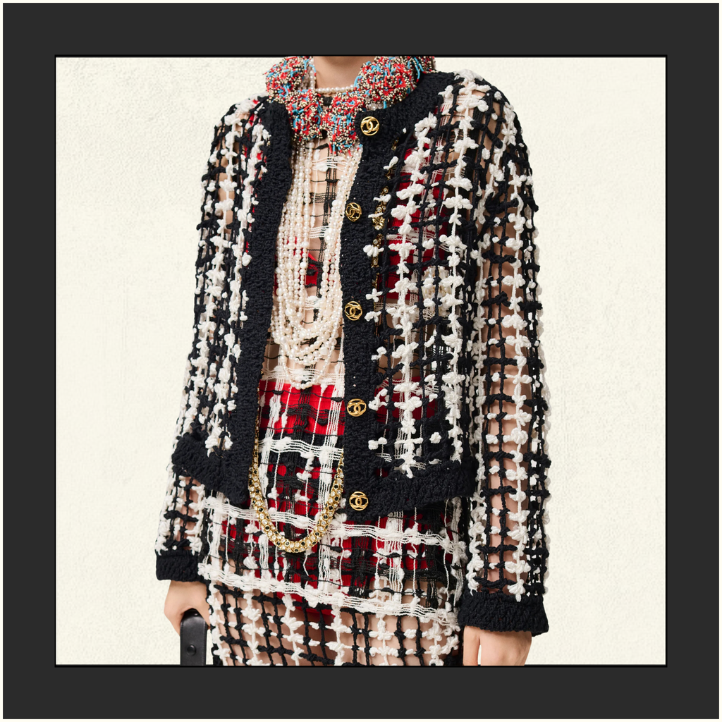 OPENWORK CARDIGAN
