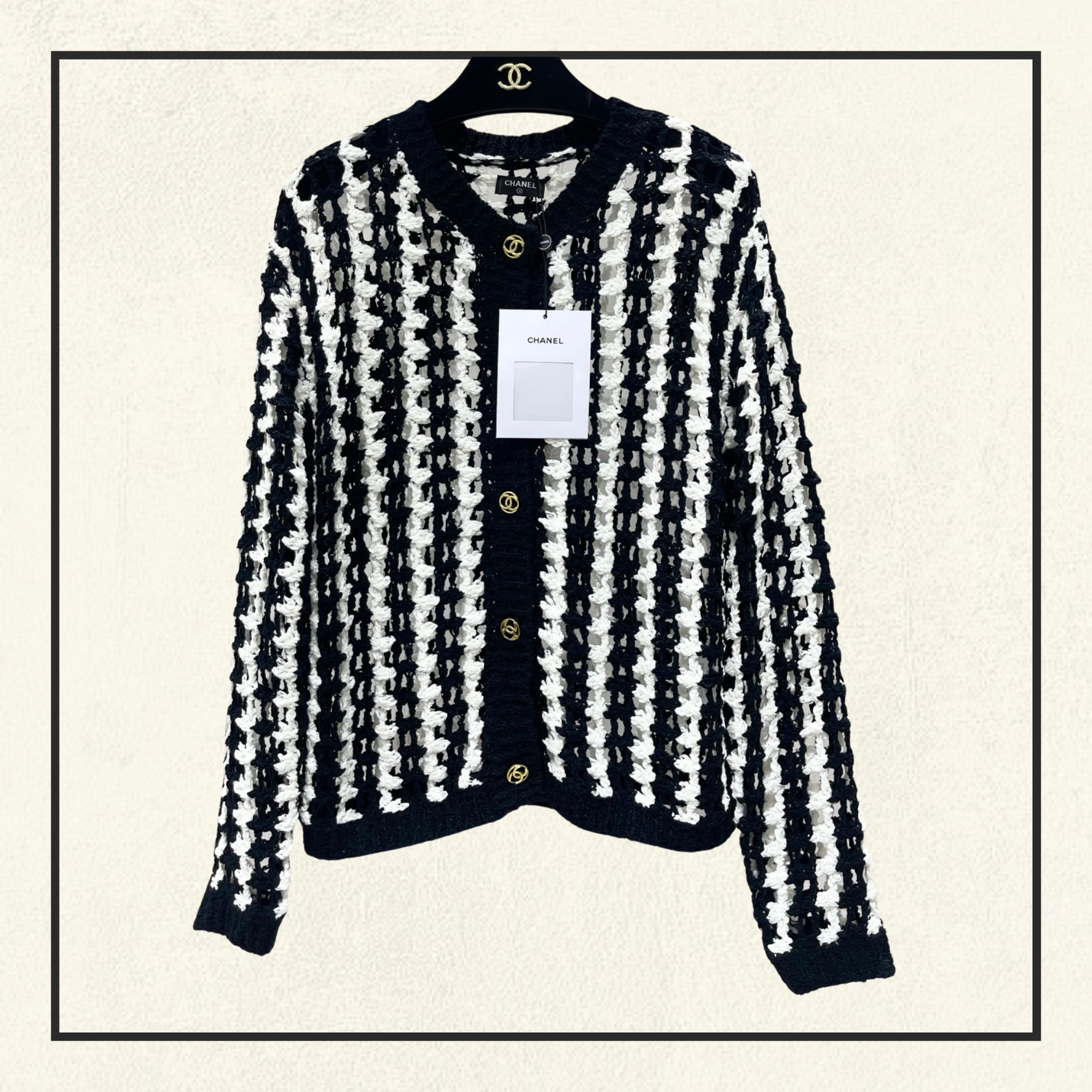 OPENWORK CARDIGAN
