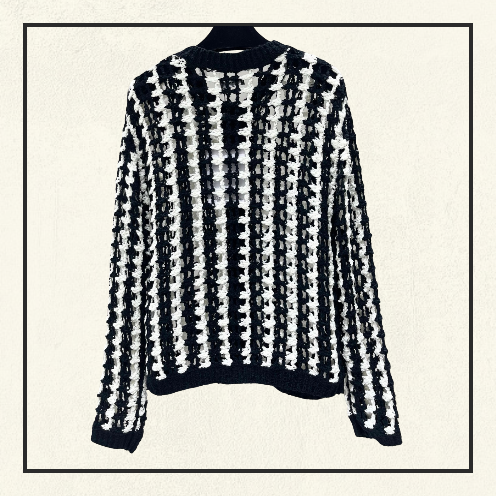 OPENWORK CARDIGAN