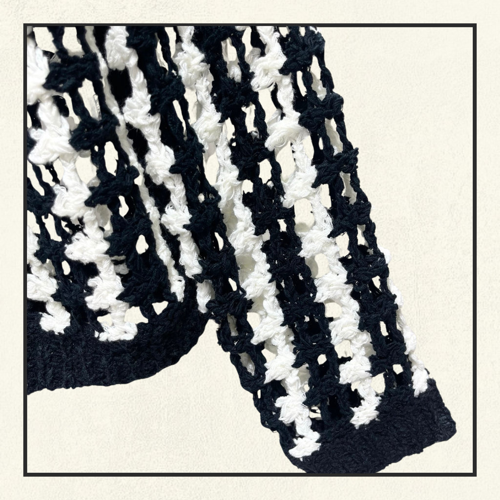 OPENWORK CARDIGAN