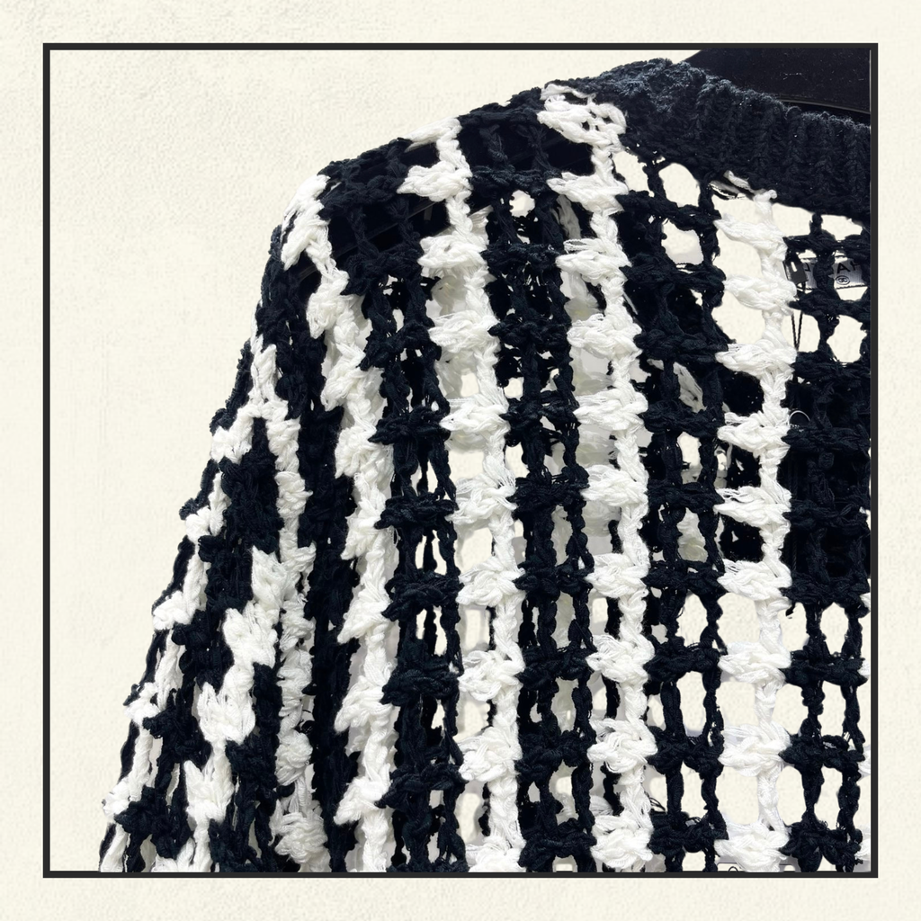 OPENWORK CARDIGAN