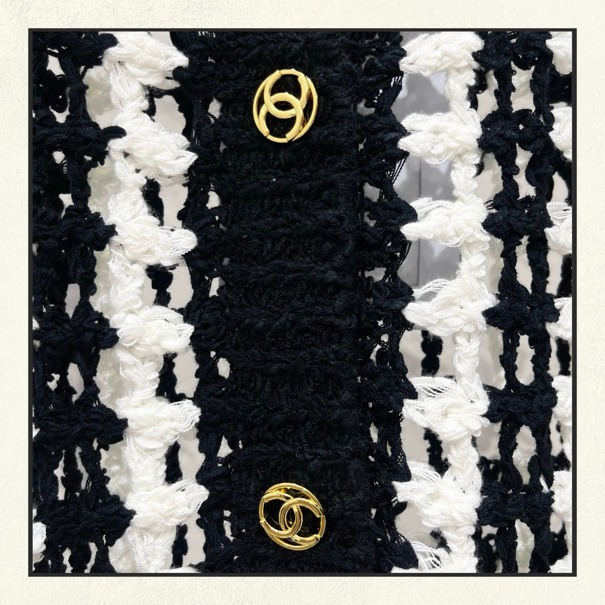 OPENWORK CARDIGAN